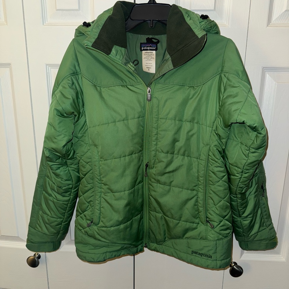 Patagonia Green Puffer Jacket